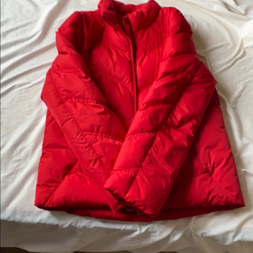 Red Puffer jacket